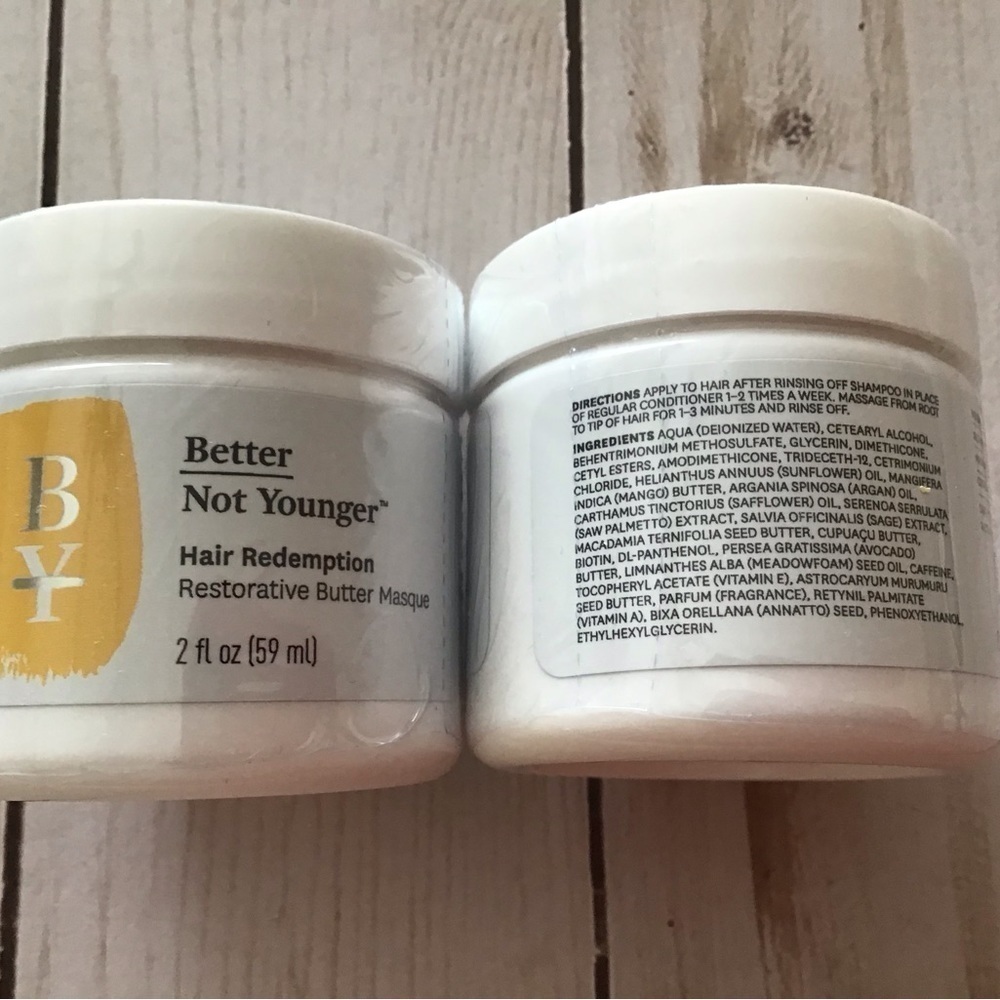 Better Not Younger Hair Redemption Restorative Butter Masque  DUO  Sealed - Picture 2 of 4